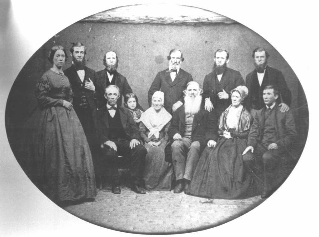 Johnson Family, circa 1874